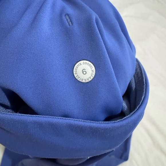 LULULEMON 33” Leggings Side and Hidden Inner Pockets Blue size 6 - Picture 7 of 9